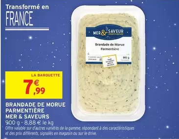 Signal - Brandade De Morue Parmentière offre à 7,99€ sur Intermarché Hyper