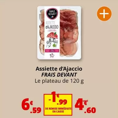 Assiette D'ajaccio offre à 4,6€ sur Coccinelle Express