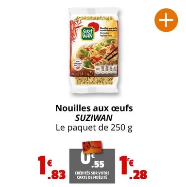 Suzi Wan - Nouilles Aux Oeufs offre à 1,83€ sur Coccinelle Express