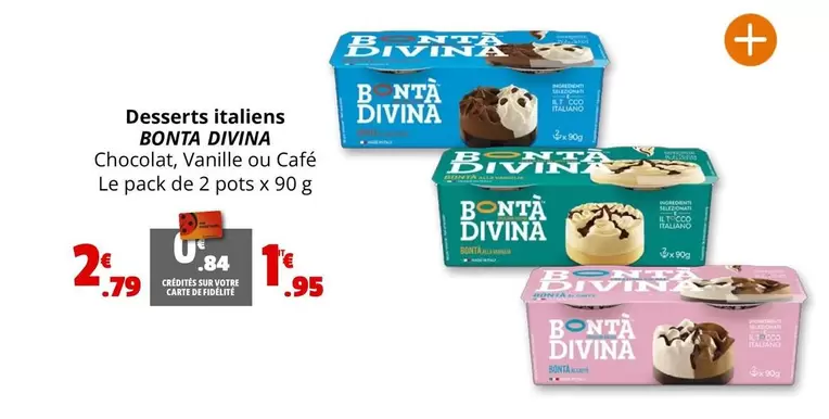 Desserts Italiens offre à 2,79€ sur Coccinelle Supermarché