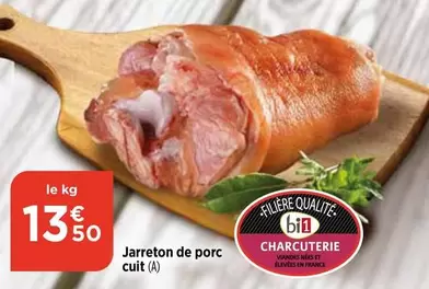 Jarreton De Porc Cuit offre à 13,5€ sur Bi1