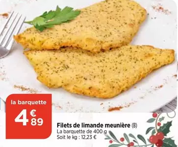 Filets De Limande Meunière offre à 4,89€ sur Bi1