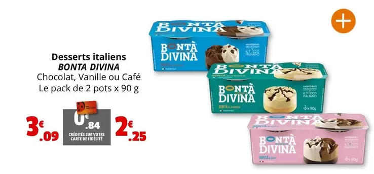 Desserts Italiens offre à 3,09€ sur Coccimarket