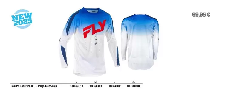 Fly Racing - Maillot Evolution DST offre à 69,95€ sur Bihr