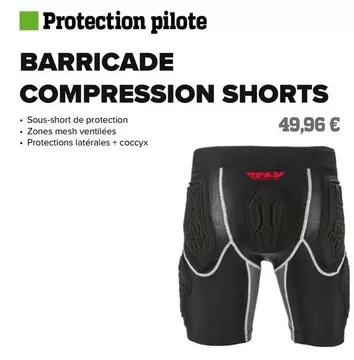 Protection Pilote Barricade offre à 49,96€ sur Bihr