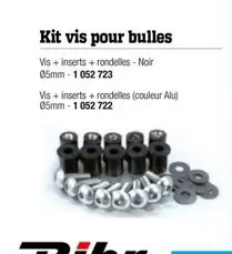 Kit Vis Pour Bulles offre sur Bihr