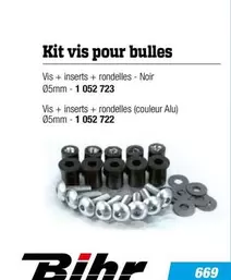 Kit Vis Pour Bulles offre à 669€ sur Bihr