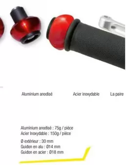 Aluminium Aandisé offre sur Bihr