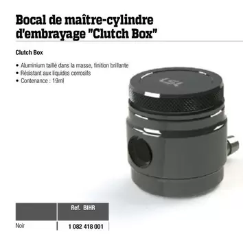 Bocal De Maître-cylindre D'embrayage "Clutch Box" offre sur Bihr