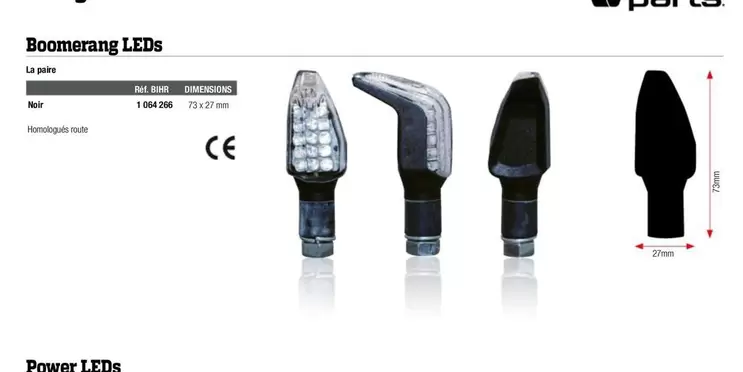 Boomerang Leds offre à 227€ sur Bihr