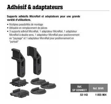 Adhésif & Adaptateurs offre sur Bihr