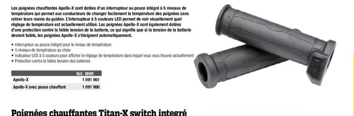 Pouce - Chimenea Chantantes offre sur Bihr