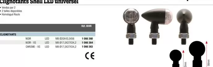 Shell - Cuentos Seau offre sur Bihr