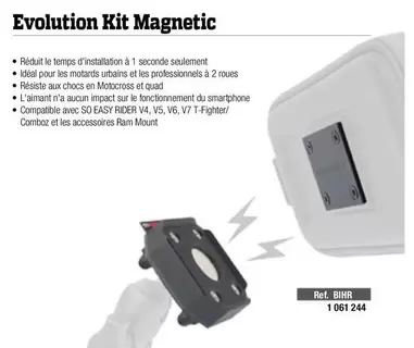 Evolution Kit Magnetic offre sur Bihr