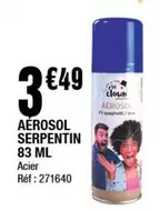 Aérosol Serpentin offre à 3,49€ sur La Foir'Fouille