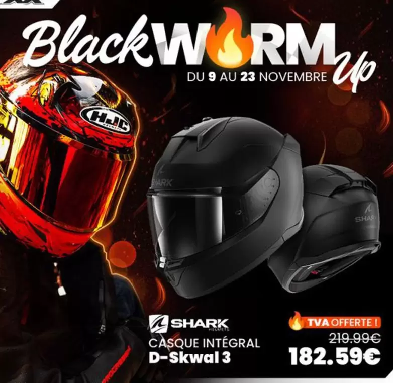 Casque Intégral D-s Kwal 3 offre à 182,59€ sur Moto-Axxe