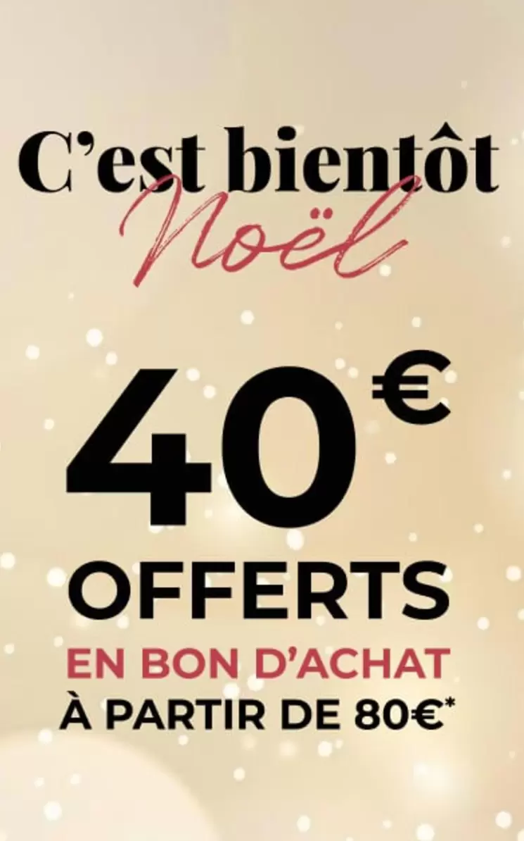 C'est Bientot Noel offre à 40€ sur Morgan