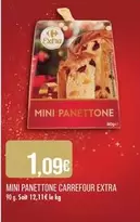 Carrefour - Mini Panettone Extra offre à 1,09€ sur Supermarché Match