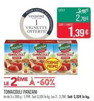 Panzani - Tomacouli offre à 1,39€ sur Supermarché Match