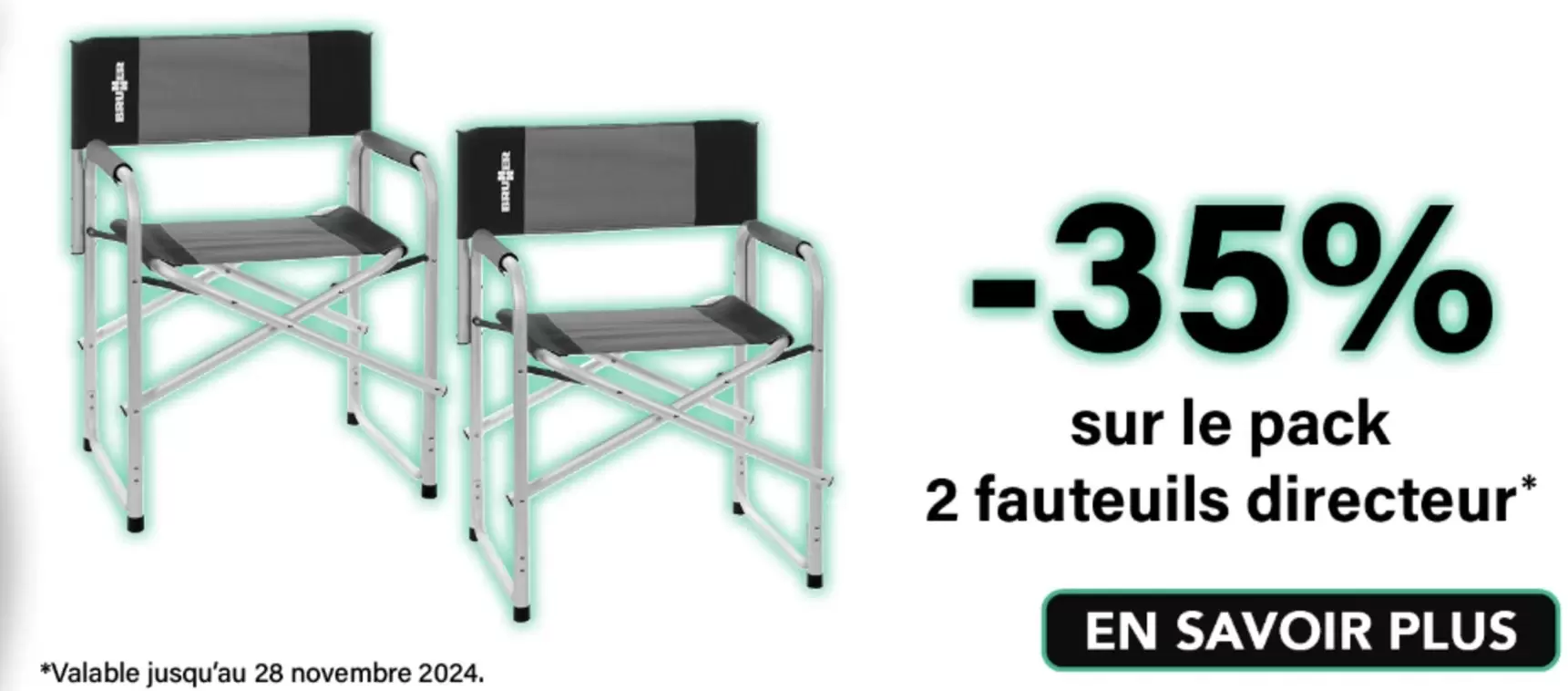 Sur Le Pack 2 Fauteuils Directeur offre sur Top Accessoires