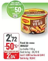 Maggi - Fond De Veau offre à 2,72€ sur G20