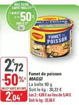 Maggi - Fumet De Poisson offre à 2,72€ sur G20