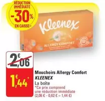 Kleenex - Mouchoirs Allergy Comfort offre à 2,06€ sur G20