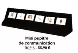 Mini Pupitre De Communication Rc215 offre à 55,9€ sur HopToys