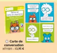 Carte De Conversation offre à 13,95€ sur HopToys