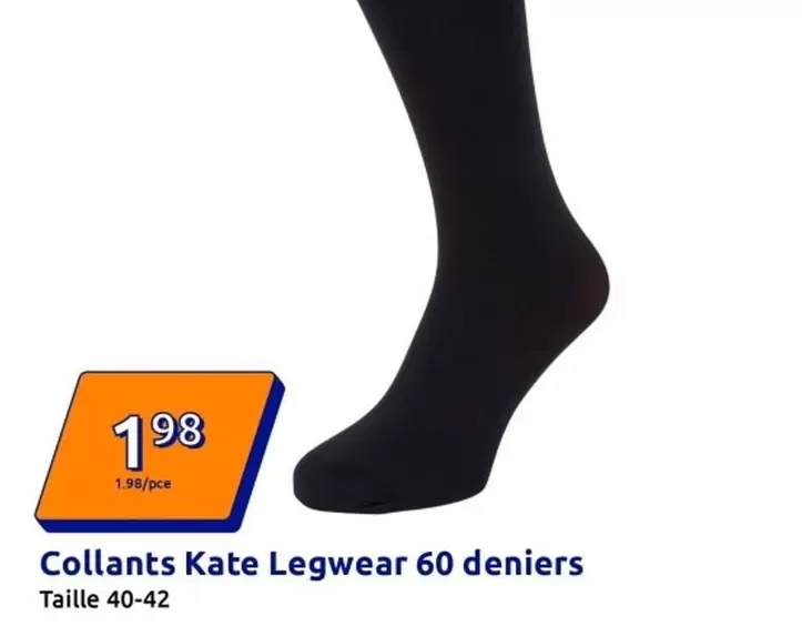 Collants Kate Leglear 60 Deniers offre à 1,98€ sur Action