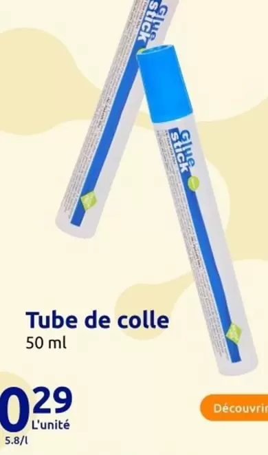 Tube De Colle offre à 0,29€ sur Action