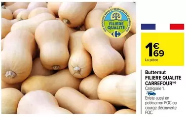 Carrefour - Butternut Filiere Qualite offre à 1,69€ sur Carrefour City