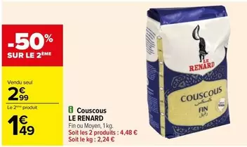 Couscous offre à 2,99€ sur Carrefour City