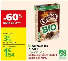 Nestlé - Céréales Bio offre à 3,85€ sur Carrefour City