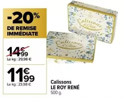 Calissons offre à 11,99€ sur Carrefour City