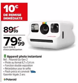 Polaroid - Appareil Photo Instantané offre à 79,99€ sur Carrefour City