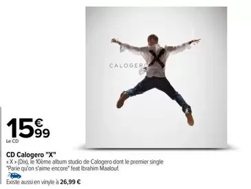 Cd Caloger offre à 15,99€ sur Carrefour City