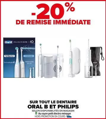 Oral-B - Sur Tout Le Dentaire offre sur Carrefour City