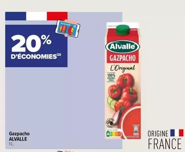 Alvalle - Gazpacho offre sur Carrefour City