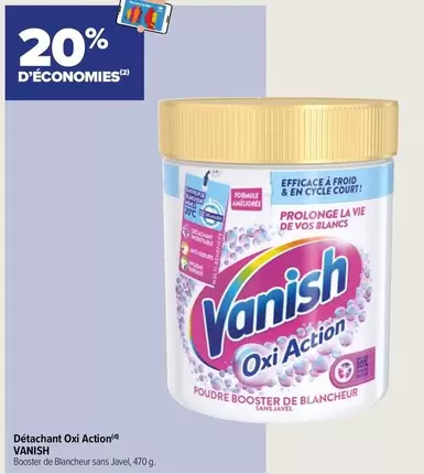 Vanish - Détachant Oxi Action offre sur Carrefour City