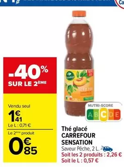 Carrefour - The Glacé offre à 1,41€ sur Carrefour Market