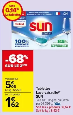 Tefal - Tablettes Lave-vaisselle offre à 5,05€ sur Carrefour Market