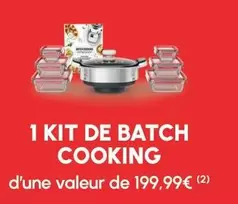 1 Kit De Batch Cooking offre à 199,99€ sur MDA