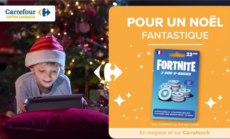 Fortnite - Pour Un Noël Fantastique offre sur Carrefour Express