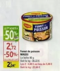 Maggi - Fumet De Poisson offre à 2,72€ sur Diagonal Supermarché