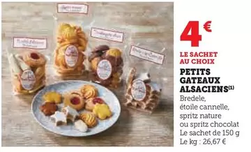 Spritz - Petits Gateaux Alsaciers offre à 4€ sur Hyper U