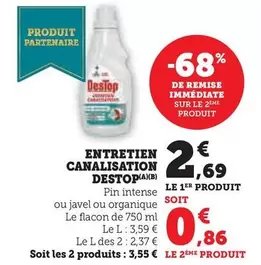 Destop - Entretien Canalisation offre à 2,69€ sur Hyper U