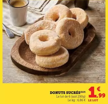 Donuts -  Sucrés offre à 1,99€ sur Super U