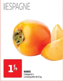 Kakis offre à 1,79€ sur Auchan Hypermarché