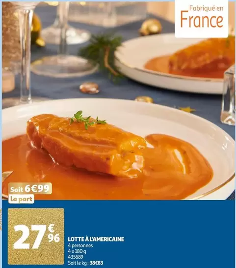 Lotte À L'Americaine offre à 27,96€ sur Auchan Hypermarché